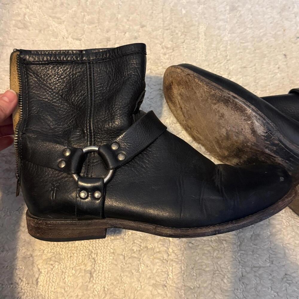 Frye women’s Philip harness boot size 8.5 - Picture 2 of 8